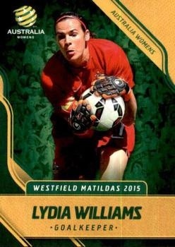SOCCER - 2015-16 Tap N Play Football Australia - #040 Lydia Williams - Australia Matildas
