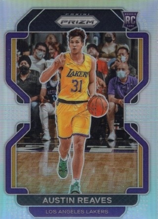 2021-22 Panini Prizm - Prizm Silver #165 - Austin Reaves ROOKIE - LA Lakers