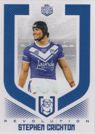 NRL - 2024 Revolution - #021 Stephen Crichton - Canterbury Bulldogs