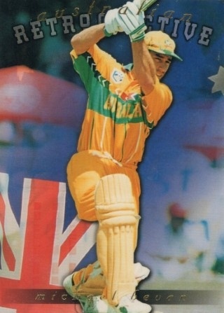 CRICKET - 1996 Futera World Cup - Australian World Cup Retrospective #AR08 - Michael Bevan SN1000 - Australia
