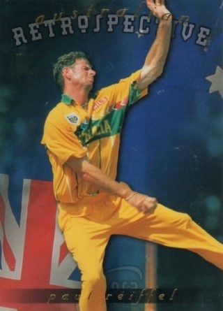 CRICKET - 1996 Futera World Cup - Australian World Cup Retrospective #AR11 - Paul Reiffel SN1000 - Australia