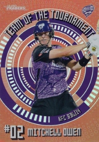 CRICKET - Traders 2025-26 - Team of the Tournament Bronze #TTB14 - Mitchell Owen - Hobart Hurricanes