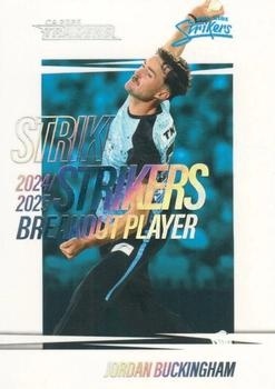 CRICKET - Traders 2025-26 - Breakouts White #BO03 - Jordan Buckingham - Adelaide Strikers
