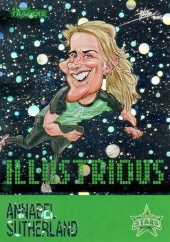 CRICKET - Traders 2025-26 - Illustrious Luxe Parallel #ILL05 - Annabel Sutherland - Melbourne Stars