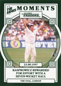 CRICKET - Traders 2025-26 - The Ashes Moments #AM08 - 23/08/1997 The Oval (Michael Kasprowicz) - Australia