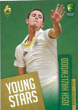 CRICKET - 2015-16 Tap N Play Big Bash - Young Stars #YS01 - Josh Hazlewood - Australia