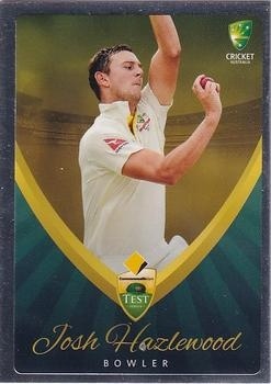 CRICKET - 2015-16 Tap N Play Big Bash - Silver #004 - Josh Hazlewood  - Australia