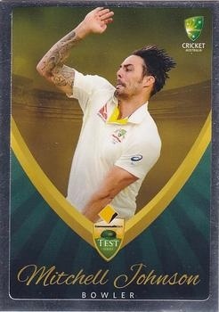 CRICKET - 2015-16 Tap N Play Big Bash - Silver #005 - Mitchell Johnson  - Australia