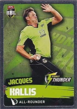 CRICKET - 2015-16 Tap N Play Big Bash - Silver #173 - Jacques Kallis - Sydney Thunder