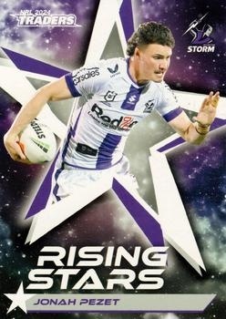 NRL - 2024 Traders - Rising Stars #RS31 - Jonah Pezet - Melbourne Storm