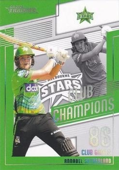 CRICKET - Traders 2024-25 - Club Champions #CC10 - Annabel Sutherland - Melbourne Stars