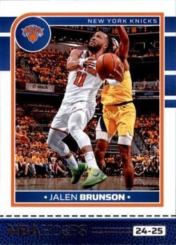 2024-25 Hoops - #186 Jalen Brunson - New York Knicks