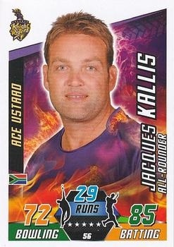 CRICKET - 2014-15 Topps Cricket Attax IPL - #056 Jacques Kallis - Kolkata Knight Riders