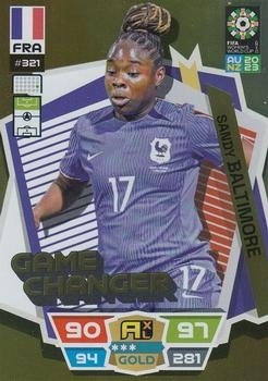 SOCCER - 2023 Panini Adrenalyn XL Women's World Cup - #321 Game Changer - Sandy Baltimore GC - France