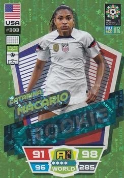 SOCCER - 2023 Panini Adrenalyn XL Women's World Cup - #333 Rookie - Catarina Macario ROOKIE - USA