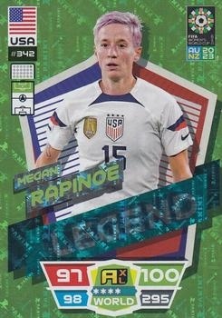 SOCCER - 2023 Panini Adrenalyn XL Women's World Cup - #342 Legend - Megan Rapinoe LGD - USA