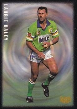 NRL - 1995 Dynamic Pizza Hut - #002 Laurie Daley PROMO - Canberra Raiders