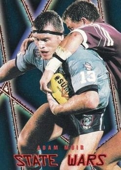 NRL - 1996 Dynamic Series 2 - State Wars #SW05 - Adam Muir - NSW Blues