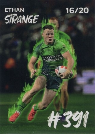 NRL - 2025 Raiders Member Collector Card - #16 Ethan Strange PROMO - Canberra Raiders