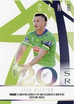 NRL - 2023 Traders - Season to Remember #SR04 - Jack Wighton - Canberra Raiders
