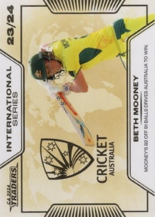 CRICKET - Traders 2024-25 - International Series Gold - #ISG33 - Beth Mooney SN67 - Australia