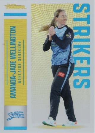 CRICKET - Traders 2024-25 - Gold #G066 - Amanda-Jade Wellington SN67 - Adelaide Strikers