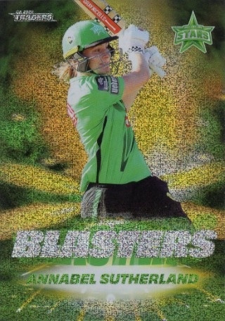 CRICKET - Traders 2022-23 - Blasters Priority - #B18 - Annabel Sutherland SN34 - Melbourne Stars