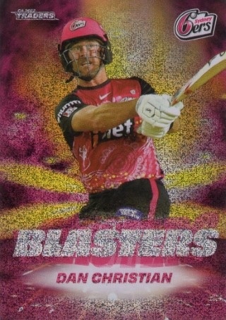 CRICKET - Traders 2022-23 - Blasters Priority - #B21 - Dan Christian SN34 - Sydney Sixers