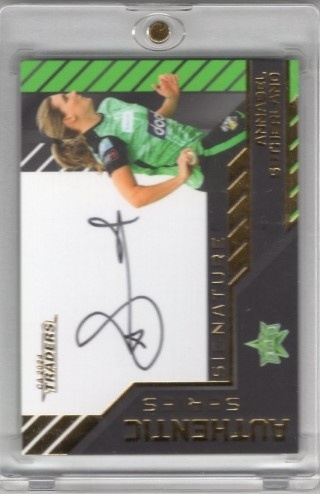 CRICKET - Traders 2024-25 - Authentics Signature Black - #ASB07 - Annabel Sutherland AUTO, SN60 - Melbourne Stars