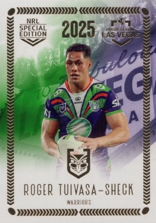 NRL - 2025 NRL Special Edition Las Vegas - #LV15 Roger Tuivasa-Sheck - New Zealand Warriors