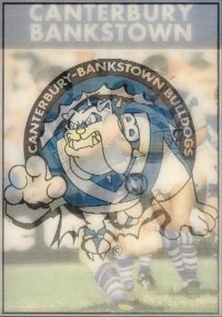 NRL - 1992 Daily Telegraph Colourgrams - Club Logo #NNO - Canterbury-Bankstown Bulldogs