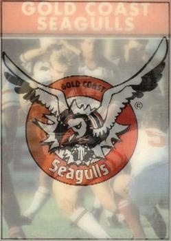 NRL - 1992 Daily Telegraph Colourgrams - Club Logo #NNO - Gold Coast Seagulls