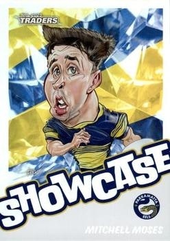 NRL - 2025 Traders - Showcase Caricature #S12 - Mitchell Moses - Parramatta Eels