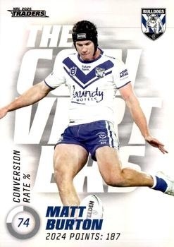 NRL - 2025 Traders - The Converters #TC03 - Matt Burton - Canterbury Bulldogs