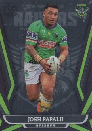 NRL - 2023 Traders - Best & Less Special Edition Silver #SP02 - Josh Papalii - Canberra Raiders