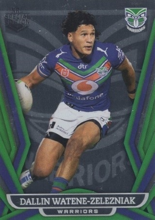 NRL - 2023 Traders - Best & Less Special Edition Silver #SP15 - Dallin Watene-Zelezniak - New Zealand Warriors