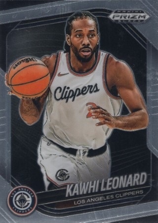 2024-25 Panini  Prizm Black - #167 Kawhi Leonard - LA Clippers