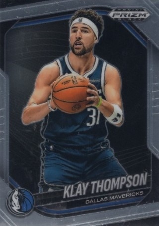 2024-25 Panini  Prizm Black - #187 Klay Thompson - Dallas Mavericks