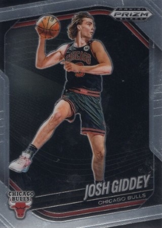 2024-25 Panini  Prizm Black - #126 Josh Giddey - Chicago Bulls