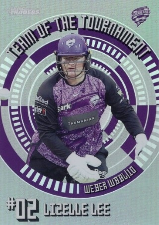 CRICKET - Traders 2025-26 - Team of the Tournament Silver #TTS02 - Lizelle Lee SN200 - Hobart Hurricanes