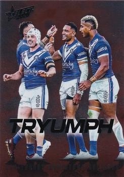 NRL - 2026 Select - Tryumph Red #TR018 - Bulldogs Team - Canterbury Bulldogs