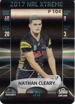 NRL - 2017 Xtreme - Parallel #P104 - Nathan Cleary ROOKIE - Penrith Panthers