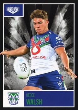 NRL - 2022 Elite - #135 Reece Walsh ROOKIE - New Zealand Warriors