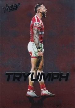 NRL - 2026 Select - Tryumph Red #TR028 - Hamiso Tabuai-Fidow - Dolphins