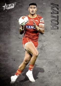 NRL - 2026 Select - Etched #E042 - Isaiya Katoa SN185 - Dolphins