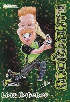 CRICKET - Traders 2024-25 - Illustrious Luxe Parallel #ILL08 - Liam Hatcher - Sydney Thunder