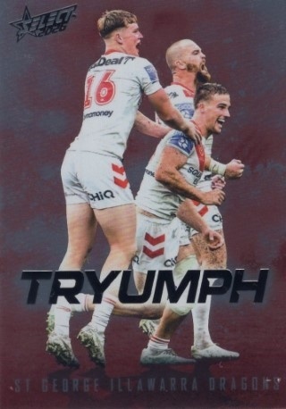NRL - 2026 Select - Tryumph Red #TR083 - Dragons Team - St. George-Illawarra Dragons