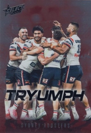 NRL - 2026 Select - Tryumph Red #TR090 - Roosters Team - Sydney Roosters