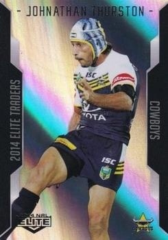 NRL - 2014 Elite - Parallel Silver #P029 - Johnathan Thurston - North Queensland Cowboys