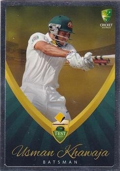 CRICKET - 2015-16 Tap N Play Big Bash - Silver #006 - Usman Khawaja  - Australia